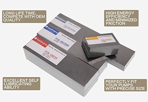 Best Vane Carbon Vane 90135200007 WN124-161 for Becker Pump DT3.40 T3.40 VT3.40 DT4.40 T4.40 VT4.40 T3.41DSK (Pack of 7 Pieces) - Image 2